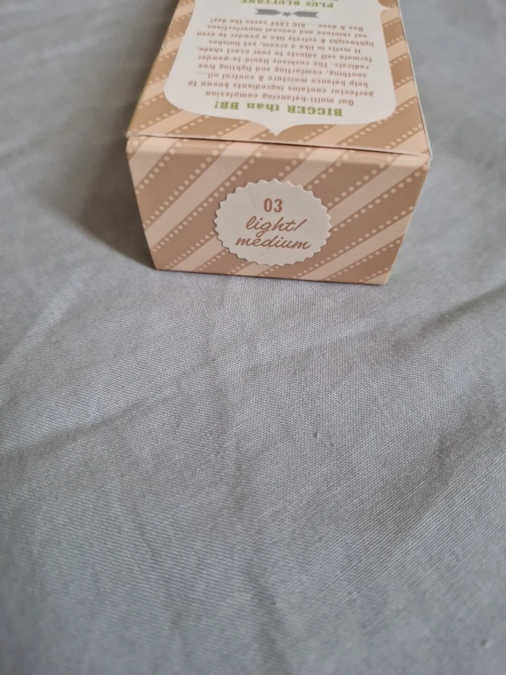 Benefit Big Easy BB Cream 03 LIGHT MEDIUM 35ml FullSize Sealed BNIB  Genuine - Image 3 of 4