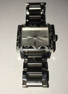 coach rectangle watch