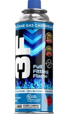 Butane Fuel, Pure-Refined, 8oz, For All Camping Stoves Compatible With 8oz Cans
