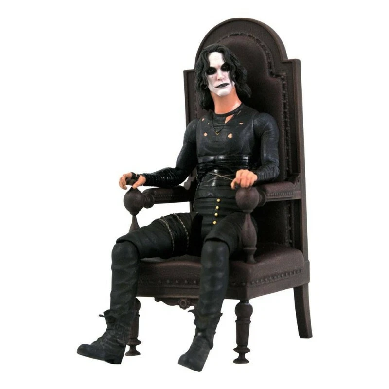 ERIC DRAVEN IN CHAIR FIGURINE DELUXE THE CROW SDDC 2021 EXCLUSIVE DIAMOND SELECT - Photo 1/1