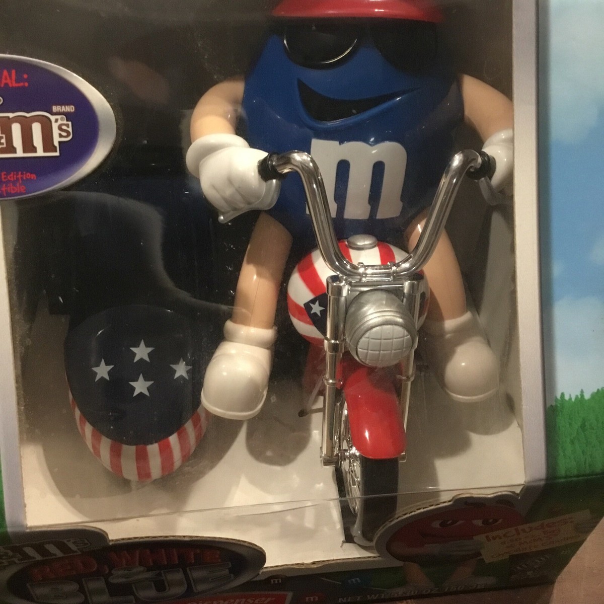 アメコミ M&M's Red White & Blue Candy Dispenser Amazon.com - m&m's Candy Dispenser - Red, White & Blue