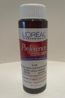 Loreal Preference MD Golden Coppery Brown 5.34   2 oz   Fast
