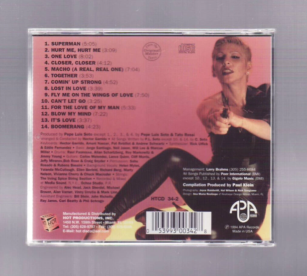 CELI BEE~BEST OF: FOR THE LOVE OF MY MAN CD Disco Dance