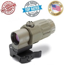 -- NEW -- EOTech L3 G33 G33.STS Switch to Side 3X Magnifier with QD Mount TAN