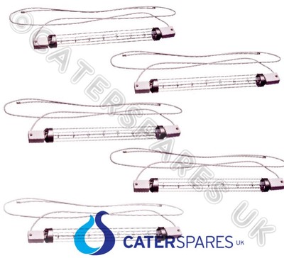 GASTRONOMIE KABELGEBUNDENE WÄRMELAMPE 216 MM PORTALLEUCHTE GLÜHBIRNE 240 V 500 W MULTIPACK x 5