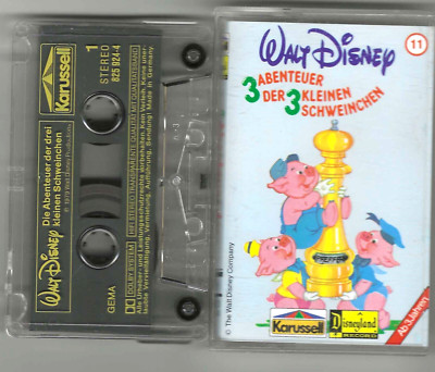 3 Abenteuer der 3 kleinen Schweinchen MC Walt Disney Records Karussell