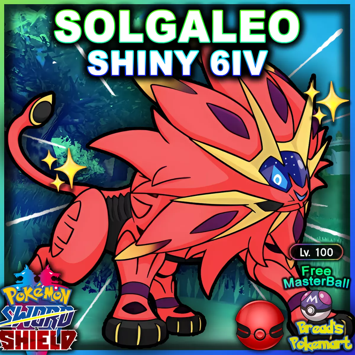 Pokemon Ultra Shiny Solgaleo