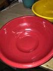 Fiesta  PEDESTAL BOWL - 9 3/4" - New Never Used - SCARLET red - Second quality