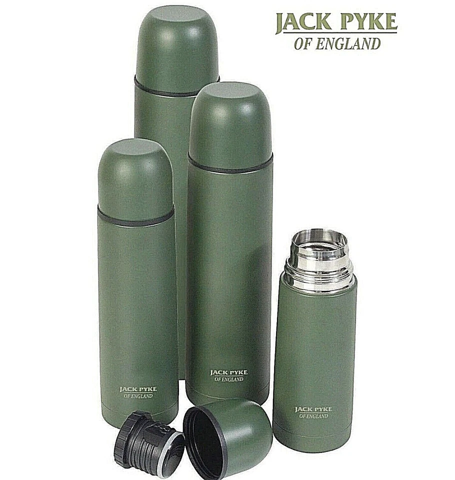 Thermoskanne 330/1000 ml "Jack Pyke" Edelstahl; Isolierkanne; Isolierflasche - Bild 1 von 1