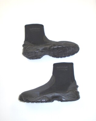 6mm SeaSoft Ti Stealth Pro DELUXE Scuba Booties Hard Bottom Size Large Men's 10