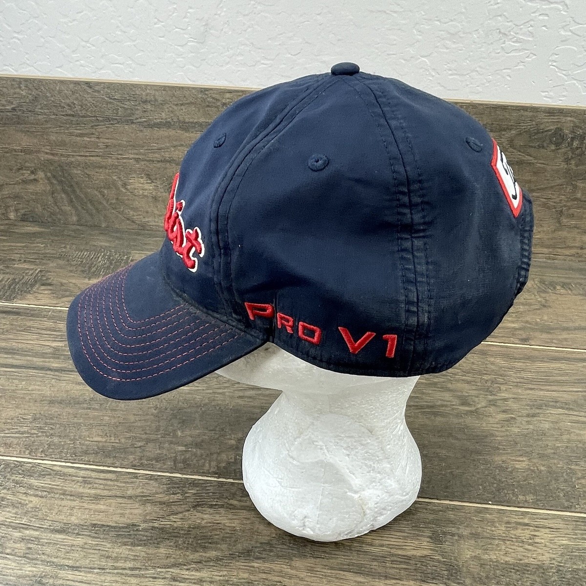 Titleist Pro V1 Golf Embroidered Blue Stitched Visor Titleist Tour Performance Visor - Embroidered - G main image 4