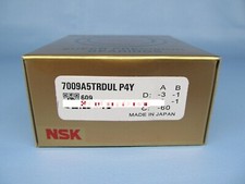 NSK 7009A5TRDULP4Y Abec-7 Super Precision Spindle Bearings. Set of Two 
