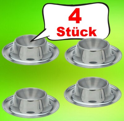 Eierbecher Aus Edelstahl - Set 4