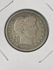 1899 P Barber Quarter - As Shown! (#0597)