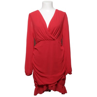 Double Crazy, Kleid, Größe: M, model: mm1138-jm, Rot, Polyester, Einfarbig #H98