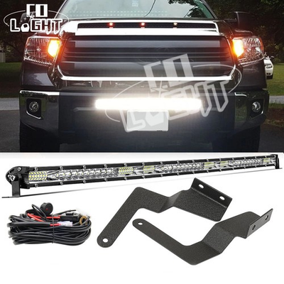 #ad #ad 150W 30quot; LED Light Bar w Lower Bumper Brackets Wiring For 14 21 Toyota Tundra $73.50