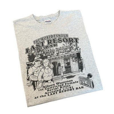 Vintage Aileen Wuornos Last Resort Bar memorial T Shirt Size 2XL