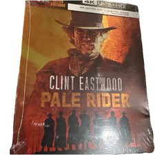 Pale Rider 4K UHD Blu-ray  Digital STEELBOOK Clint Eastwood New small dent