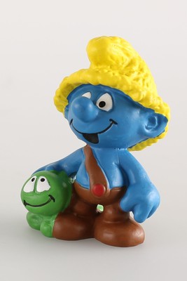 Smurf Schleich: 20403 PEASANT - NEW (Smurf Puffi Pitufo Smurf)