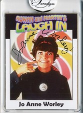 -LAUGH IN- Jo Anne Worley Signed/Autograph/Auto Certified TV Trading Card