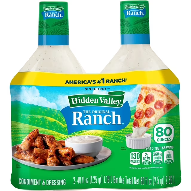 how long does hidden valley ranch dressing last Hidden Valley The Original Ranch Condiment & Dressing - 20 Fl. Oz