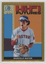 2022 Bowman Hi-Fi Futures Mega Box Gold Mojo Refractor 36/50 Marcelo Mayer 0c6