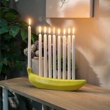 Banana Shaped Candle Holder Banana Candle Holder Multihole For Home Decor Gifts