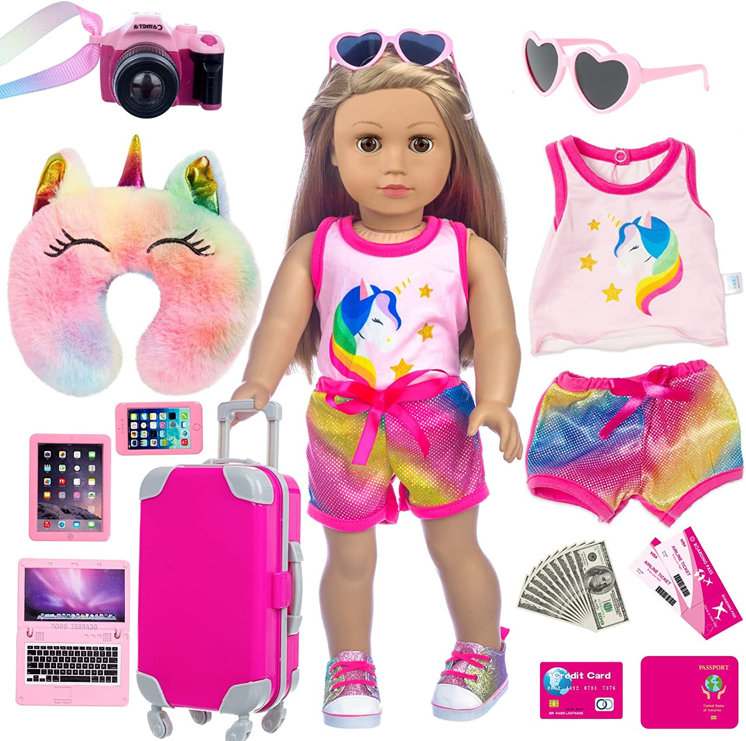 And Accessories - Suitcase Luggage , Pillow