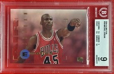 MICHAEL JORDAN 1994-95 SKYBOX EMOTION AIR #100 BGS 9 🔥 w /Subgrades