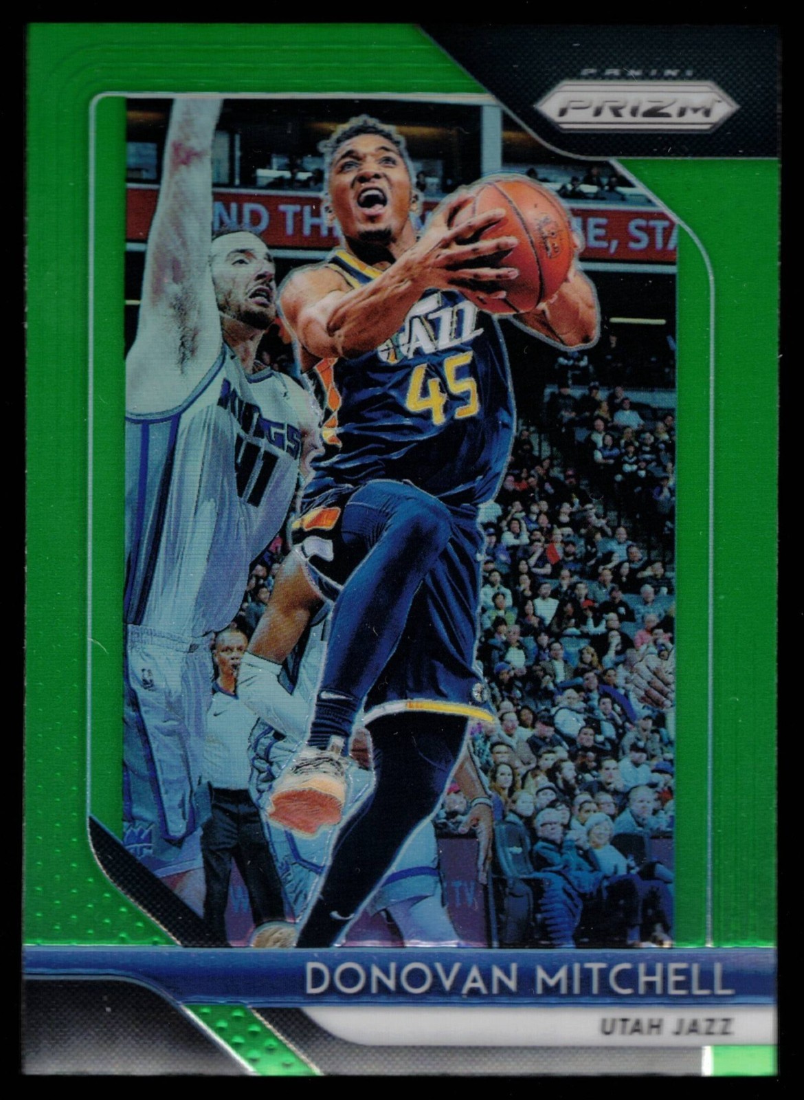 Donovan Mitchell - 2018-19 Panini Prizm Green Prizm #143 FREE SHIPPING!!