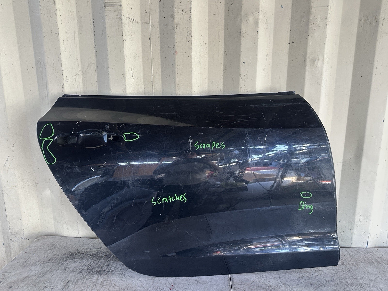 2014 - 2021 MASERATI QUATTROPORTE M156 REAR RIGHT PASSENGER DOOR SHELL OEM