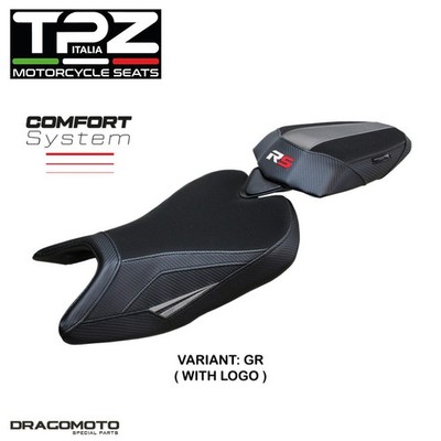 APRILIA RS 457 2023-2025 Sattelbezüge APRS457BC-GR-1 TPZ grau COMFORT SYSTEM ...