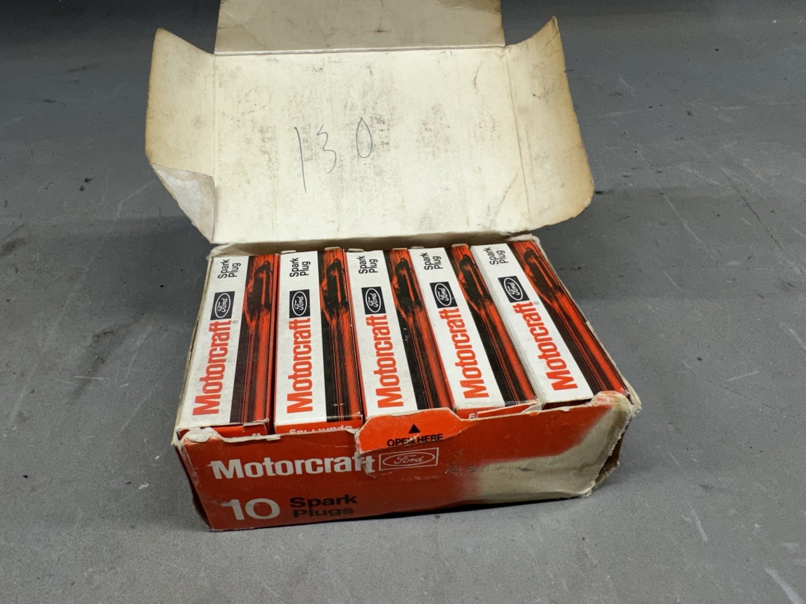 NOS Motorcraft Spark Plugs 1975-1988 Ford Mercury 4cyl 6 Cylinder