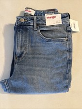 Wrangler Women  s High Rise True Straight Jeans 8/29x34 NWT