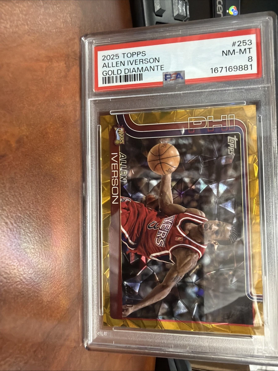 25+ Allen Iverson Basketball Serial Numbered Sports Trading Cards