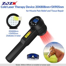 5W Cold Laser Physical Therapy Pain Relief Muscle Strain Treatment 905nm 808nm