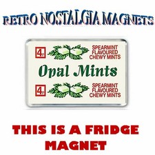 RETRO- Who remembers OPAL MINTS  - JUMBO FRIDGE  MAGNET