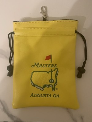 Golf Tee Pouch, 6x8 Inch Professional  Golf Tee/Ball Pouch Bag-leather