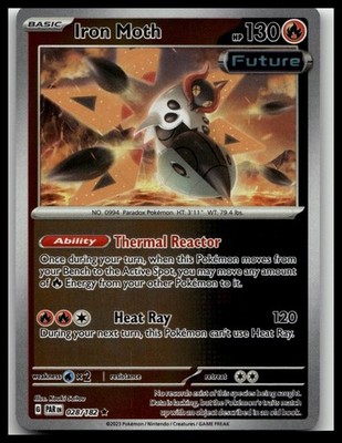 SV04: Paradox Rift #028/182 Iron Moth Reverse Holo