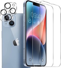 Premium Matte Screen Protectors With Camera Lens Protection For iPhones  9H ...