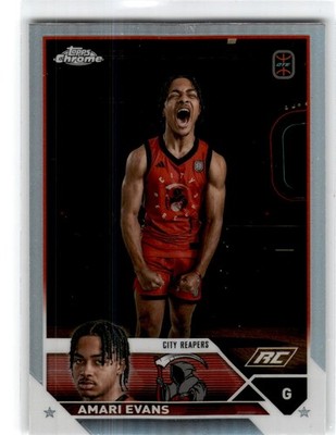 2023-24 Topps Chrome Overtime Elite Refractor   Amari Evans #1
