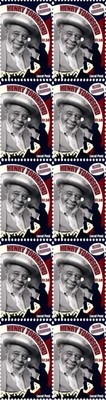 Henry Townsend Blues Music Legend Mint Vignette Stamp Strip of 10