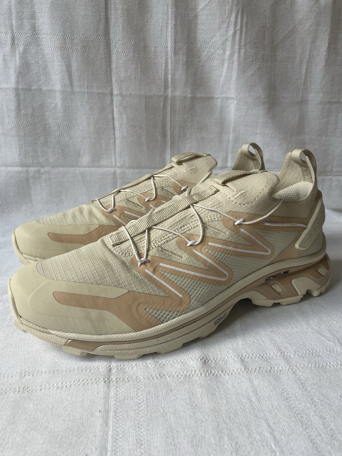 Scarpe da corsa Salomon XT Rush 2 bianche Lunar Rock Trail atletica da uomo taglia 10 5