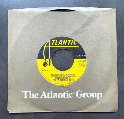 7'' Ruth Brown - Sentimental Journey - US Atlantic