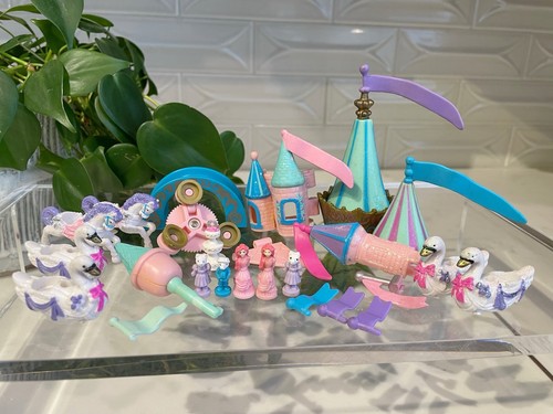 Vintage 96 Trendmaster Starcastle Carousel Pink Castle Dolls Replacement Pieces