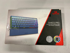 Redragon SHACO PRO 60 RGB Mechanical Keyboard, Red switches K641B-BW-RGB-PRO 