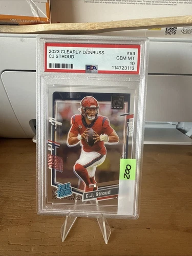 2023 Panini Clearly Donruss - Rated Rookie C.J. Stroud #93 (RC)