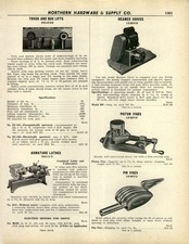 1947 Paper Ad Weaver Truck Bus Lift Electric Pneumatic Lempco Brake Drum Lathe