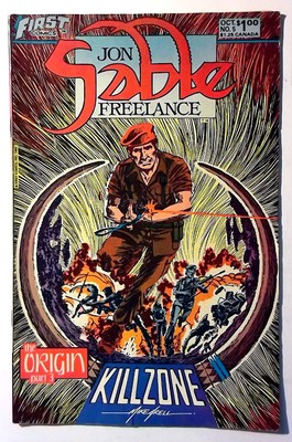 Jon Sable, Freelance #5 (1983) First Comics 1st Print Comic Book