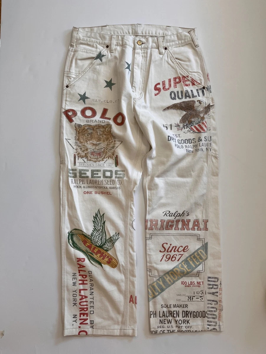 Polo Ralph Lauren Denim Regular 36 Size Jeans for Men in 32 Inseam